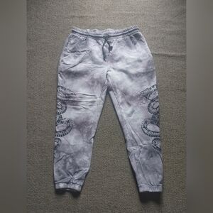 Mens Fashion Nova Tie Dye Sweat Pants XL